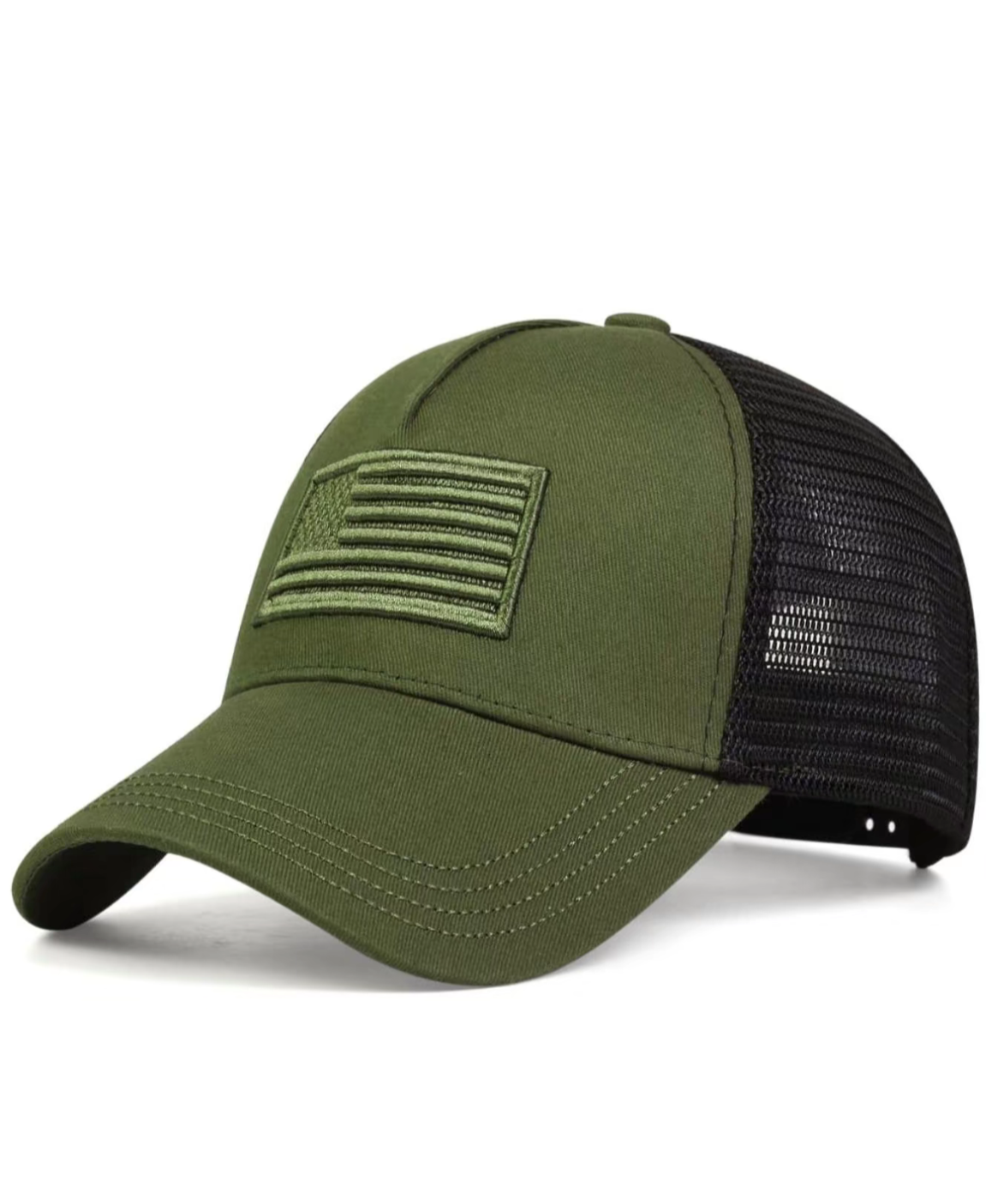 Military Green Flag Hat