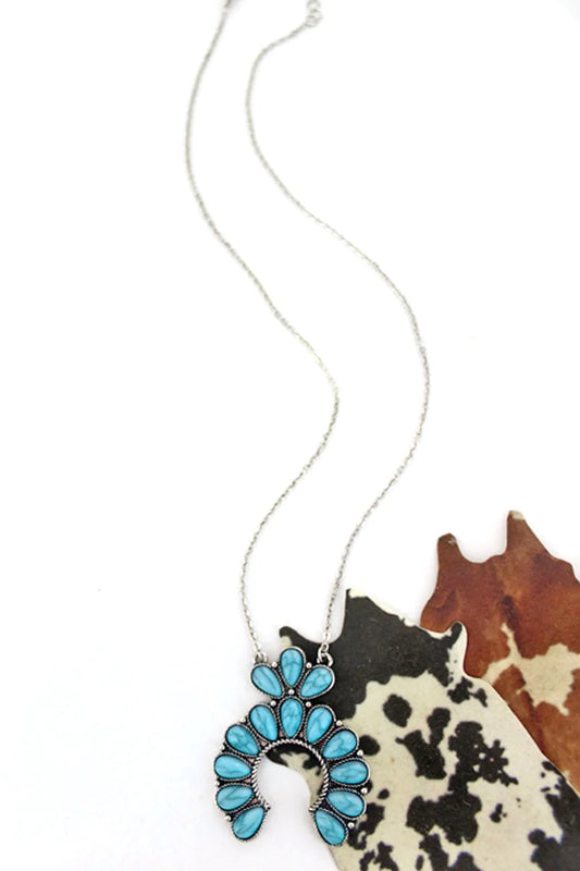 Blue Blossom Necklace