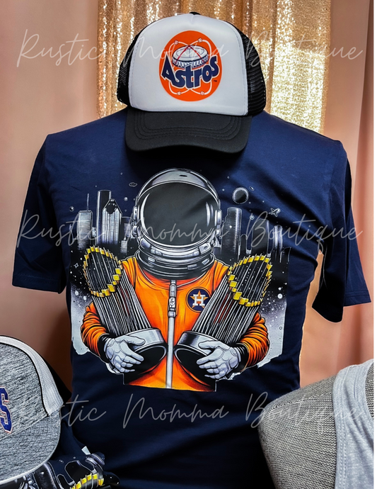 Space Man Mens Shirt