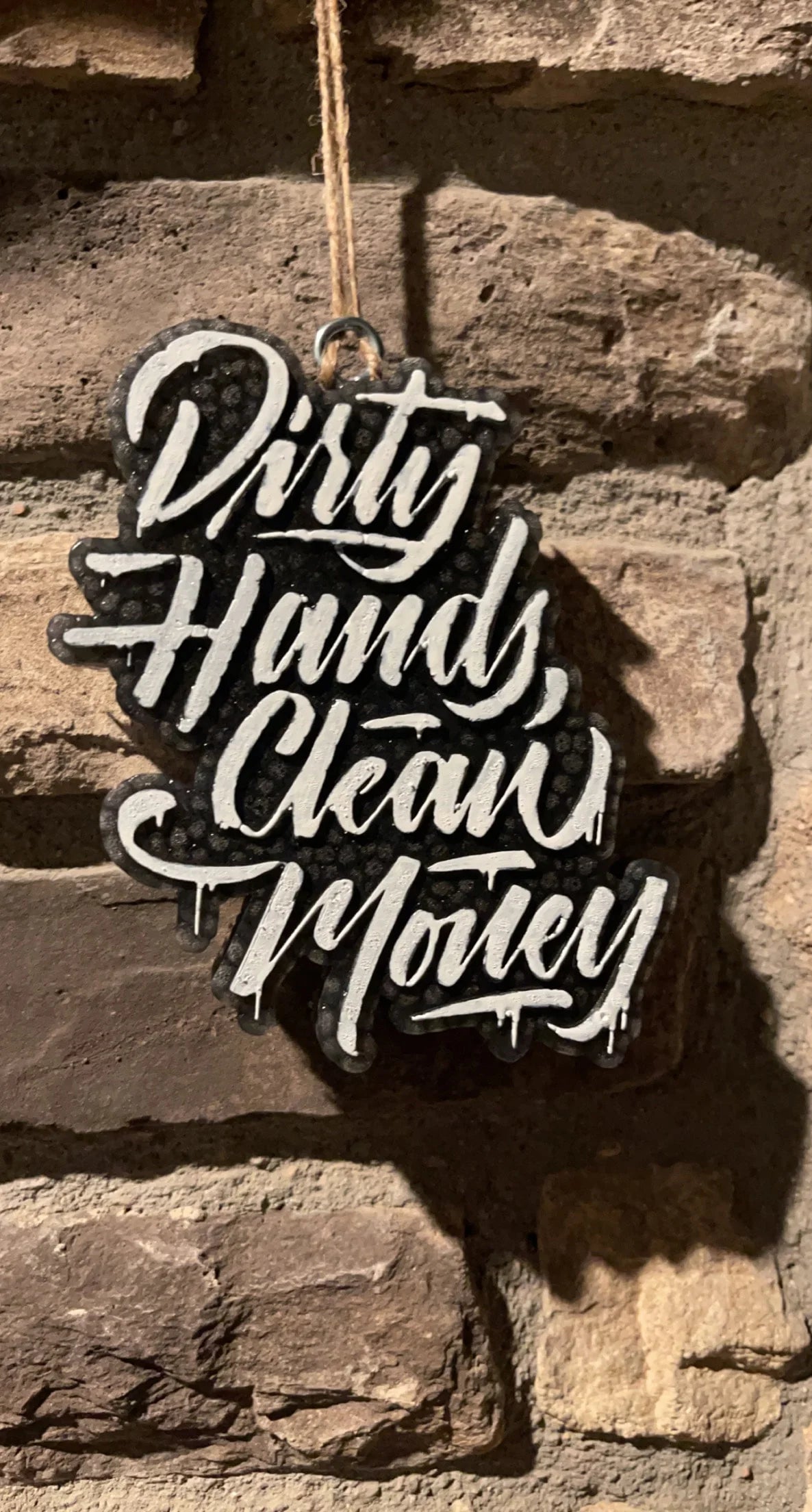 Dirty Hands, Clean Money Freshie